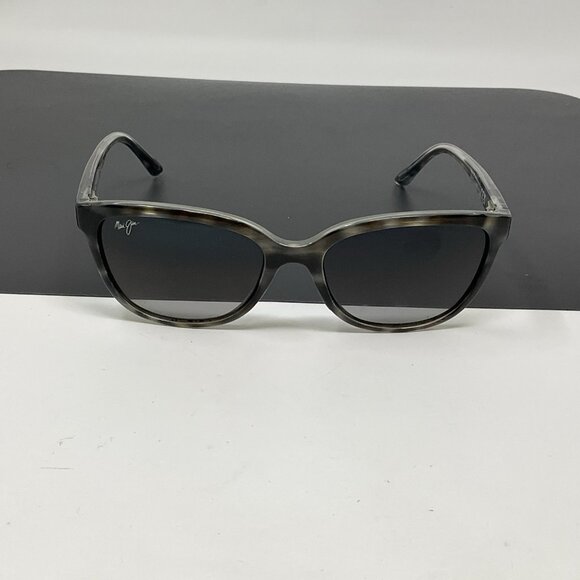 Maui Jim MJ758-11S Sunglasses Frame STG-SG 54-18 Grey Tortoise SCRATCHED LENSES main image 7